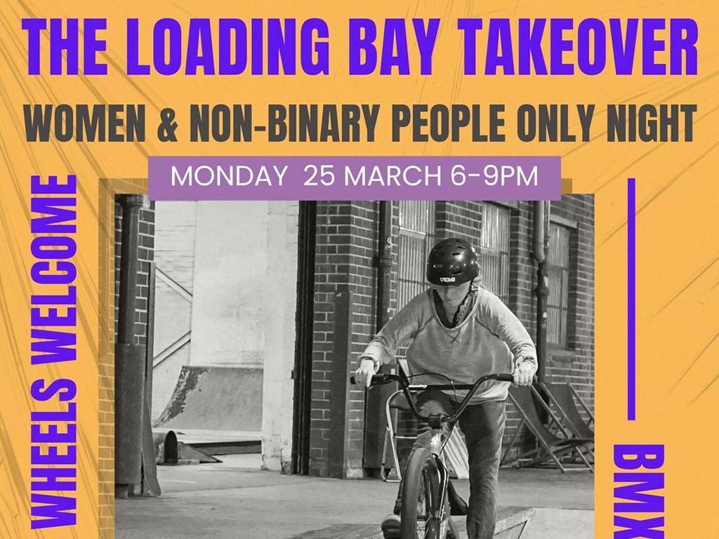 Skatepark Takeover: Women, Girls and Non-Binary Only Night