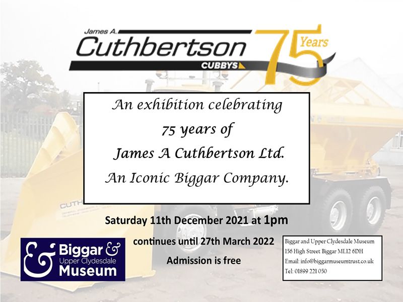 Celebrating 75 years of James A Cuthbertson Limited