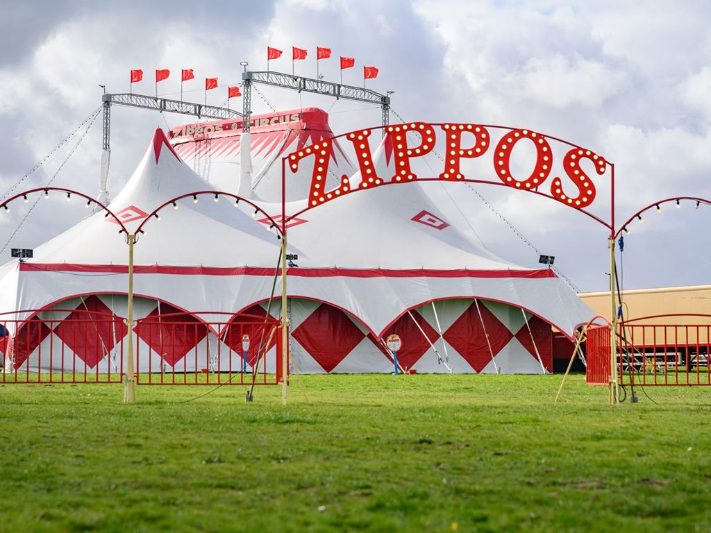 Zippos Circus at Ayr’s Low Green