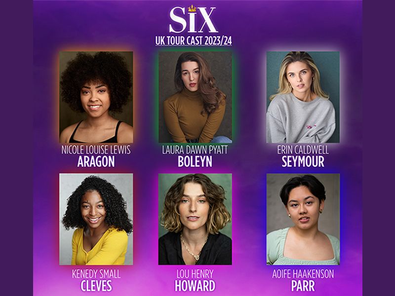New cast announced for UK tour of SIX coming to Edinburgh Playhouse