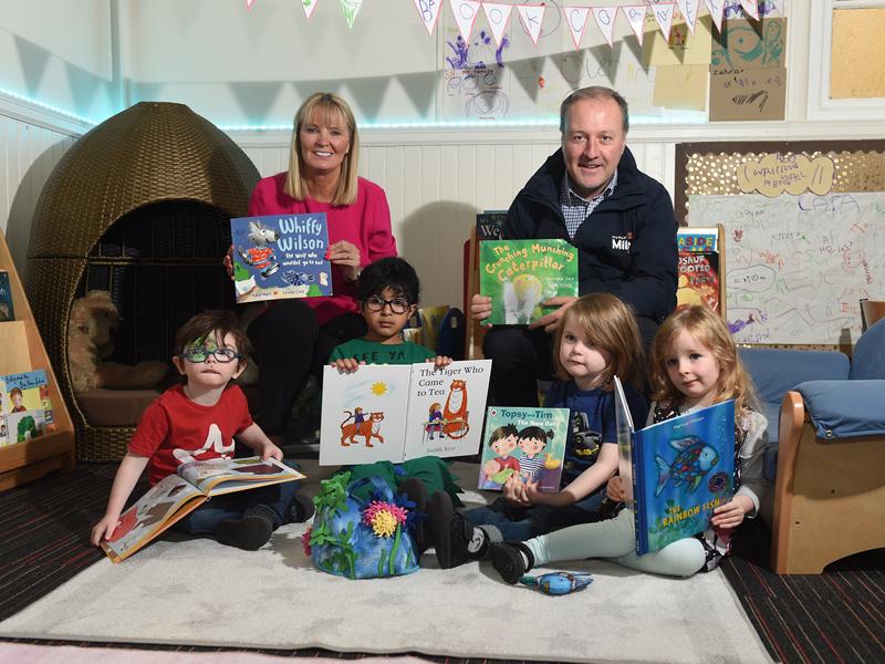 Langside Nursery School benefits from storytelling bursary