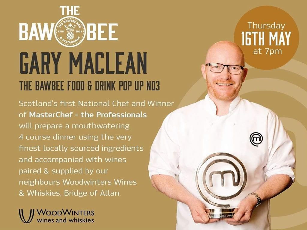 Gary Maclean Pop Up Event