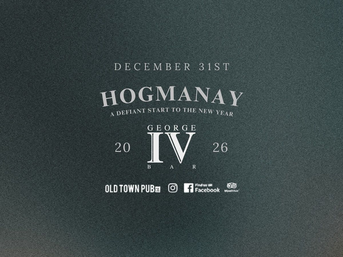 Hogmanay at the George