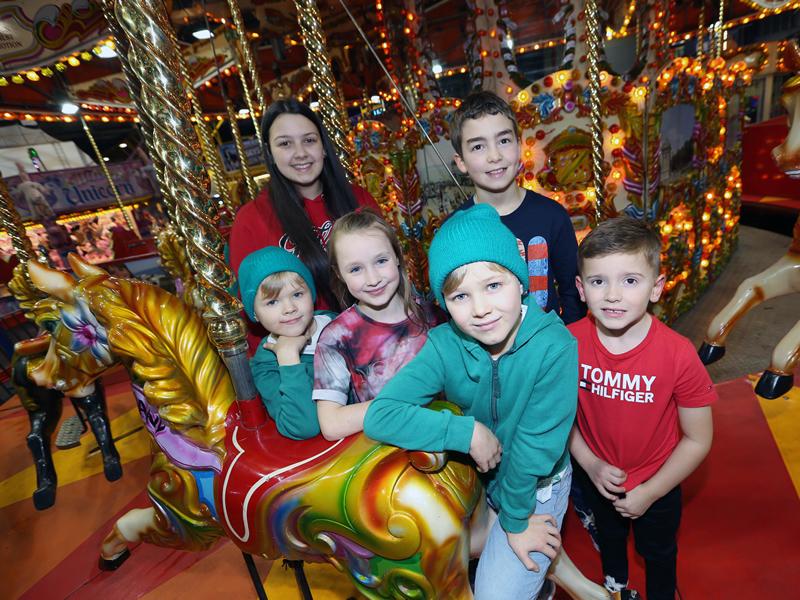 Six Glasgow youngsters get early festive treat with unlimited Carnival access