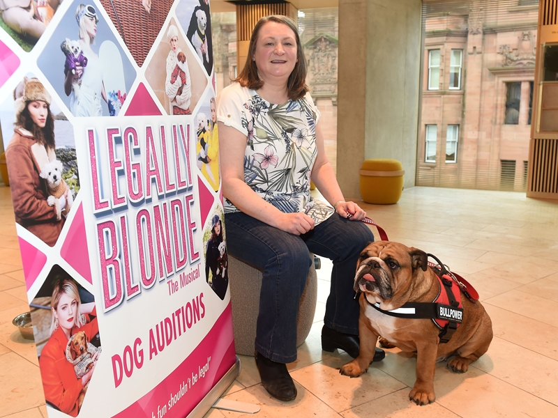 Dog casting confirmed after Legally Blonde auditions