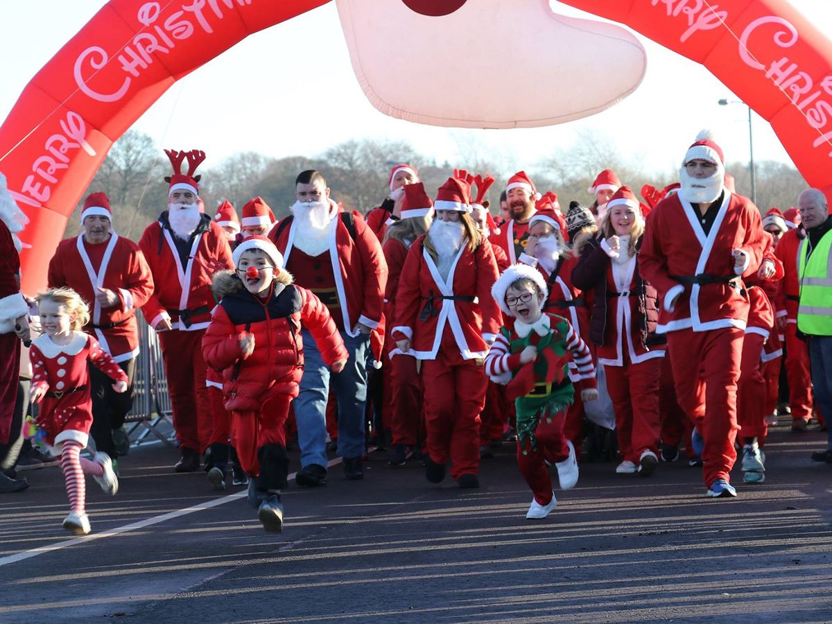 St Andrew’s Hospice Santa Dash