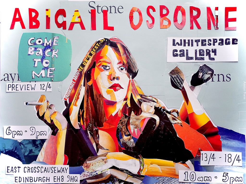 Abigail Osborne: 'Come back to me' at Whitespace, Edinburgh South | What's  On Edinburgh