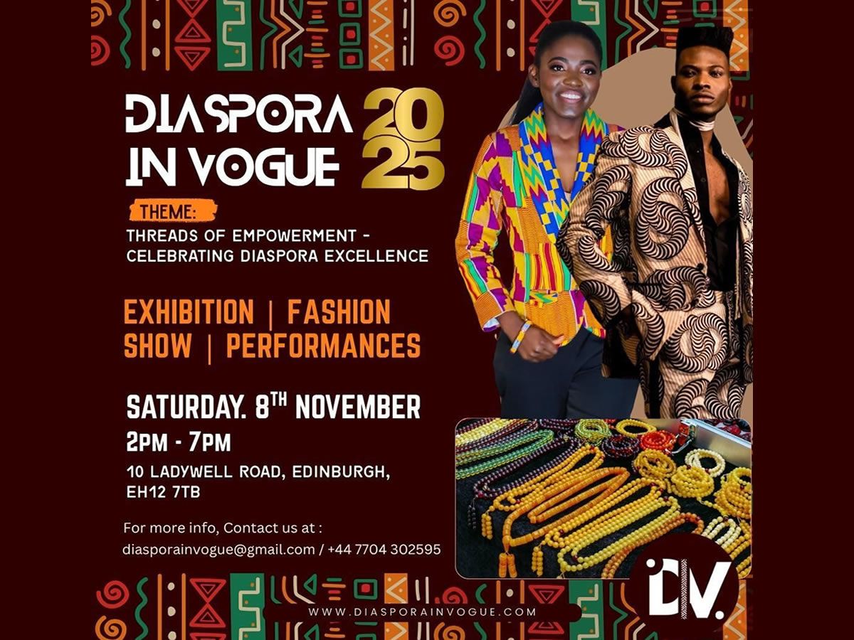 Diaspora In Vogue exhibition and fashion show