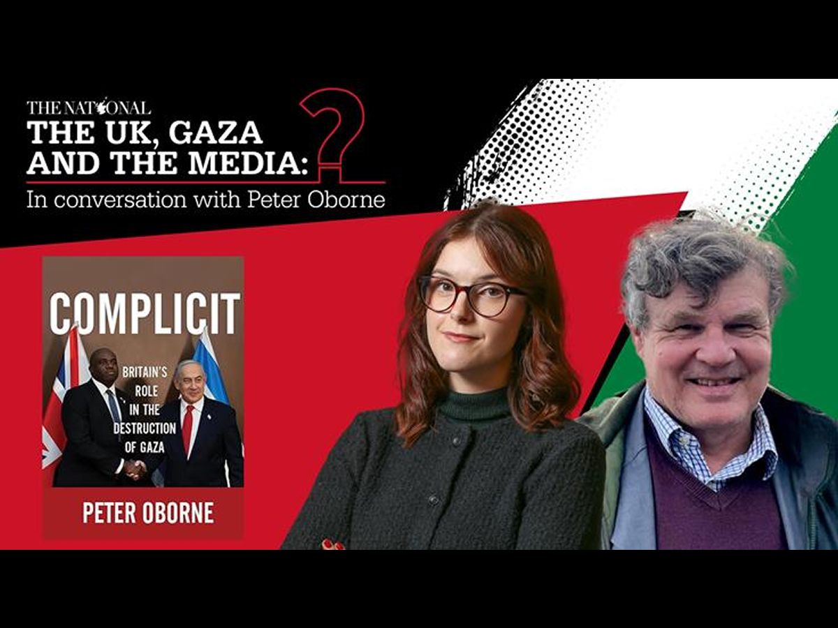 The UK, Gaza and the Media: In conversation with Peter Oborne