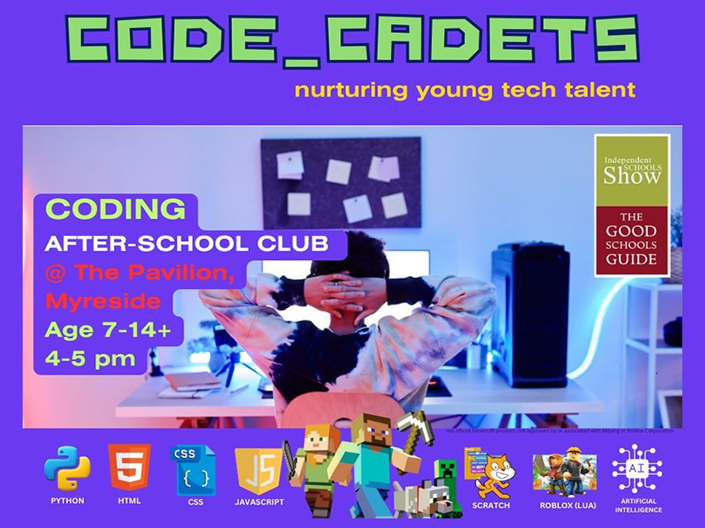Coding After-School Club at The Pavilion, Myreside