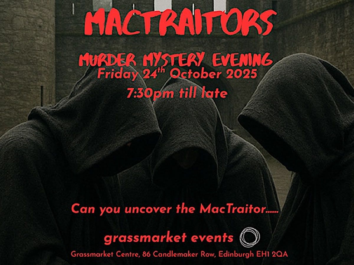 MacTraitors Murder Mystery Evening