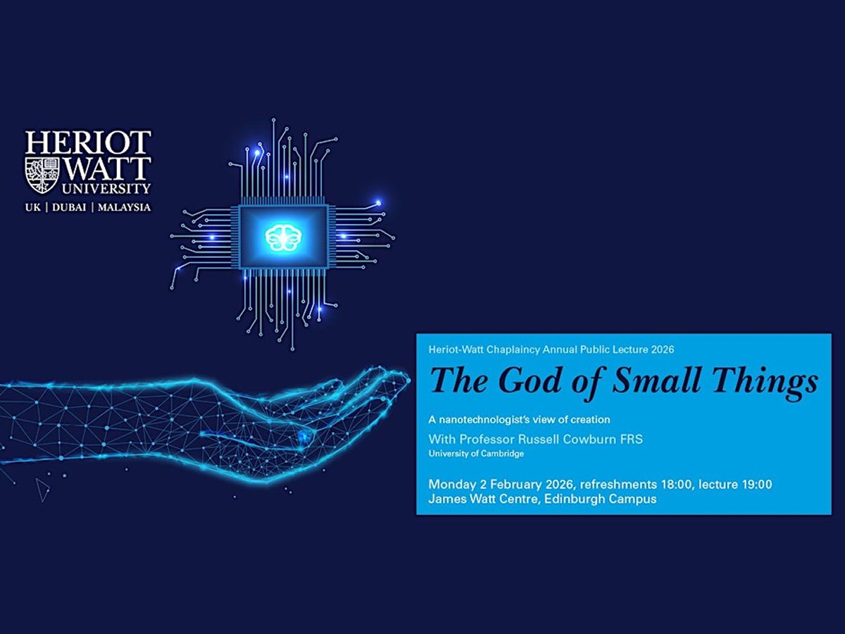 Heriot-Watt Chaplaincy Annual Public Lecture