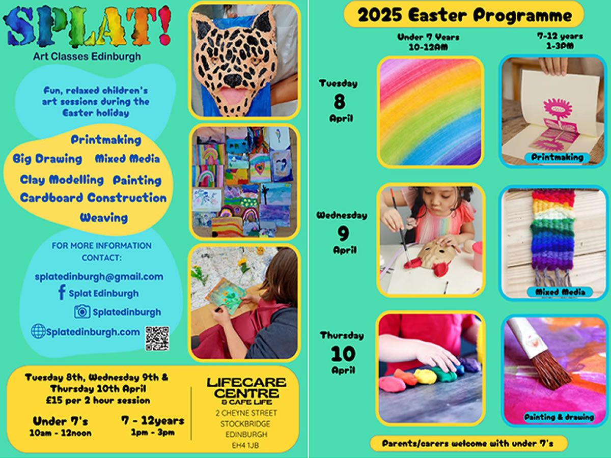 Splat! Kids Art Classes Edinburgh