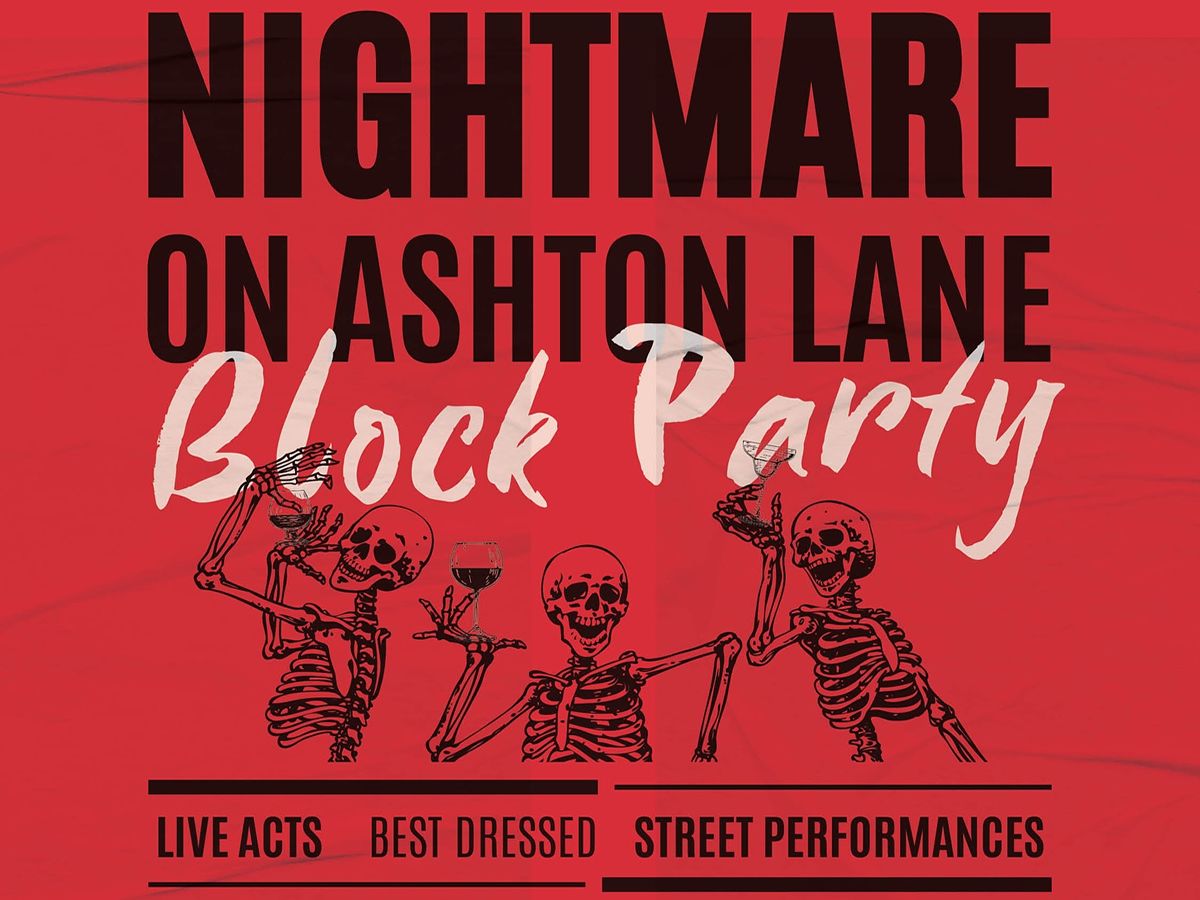 Nightmare on Ashton Lane Block Party