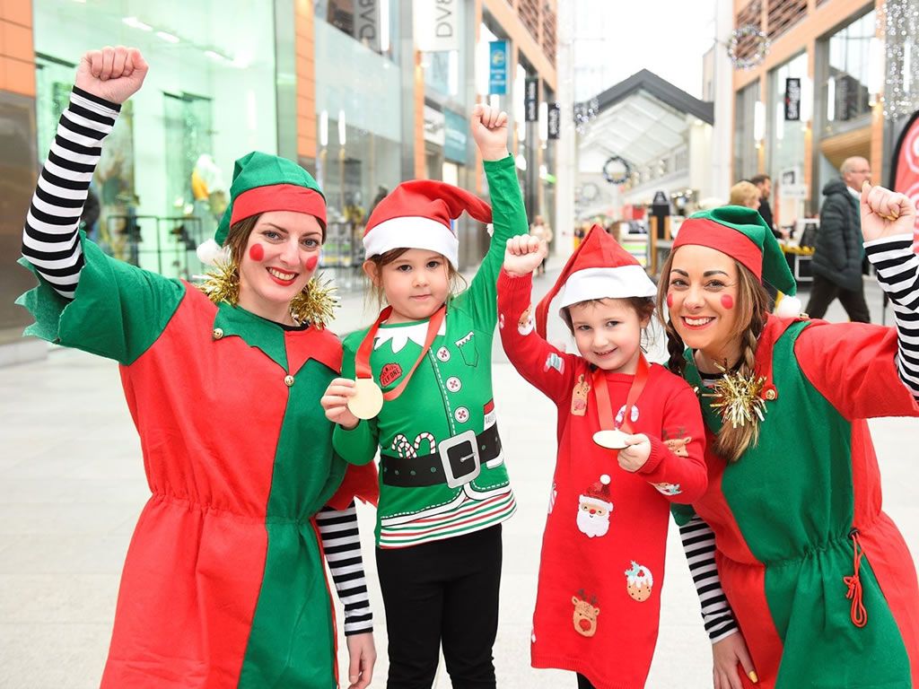 Elf Toddle Walk for charity, CHAS