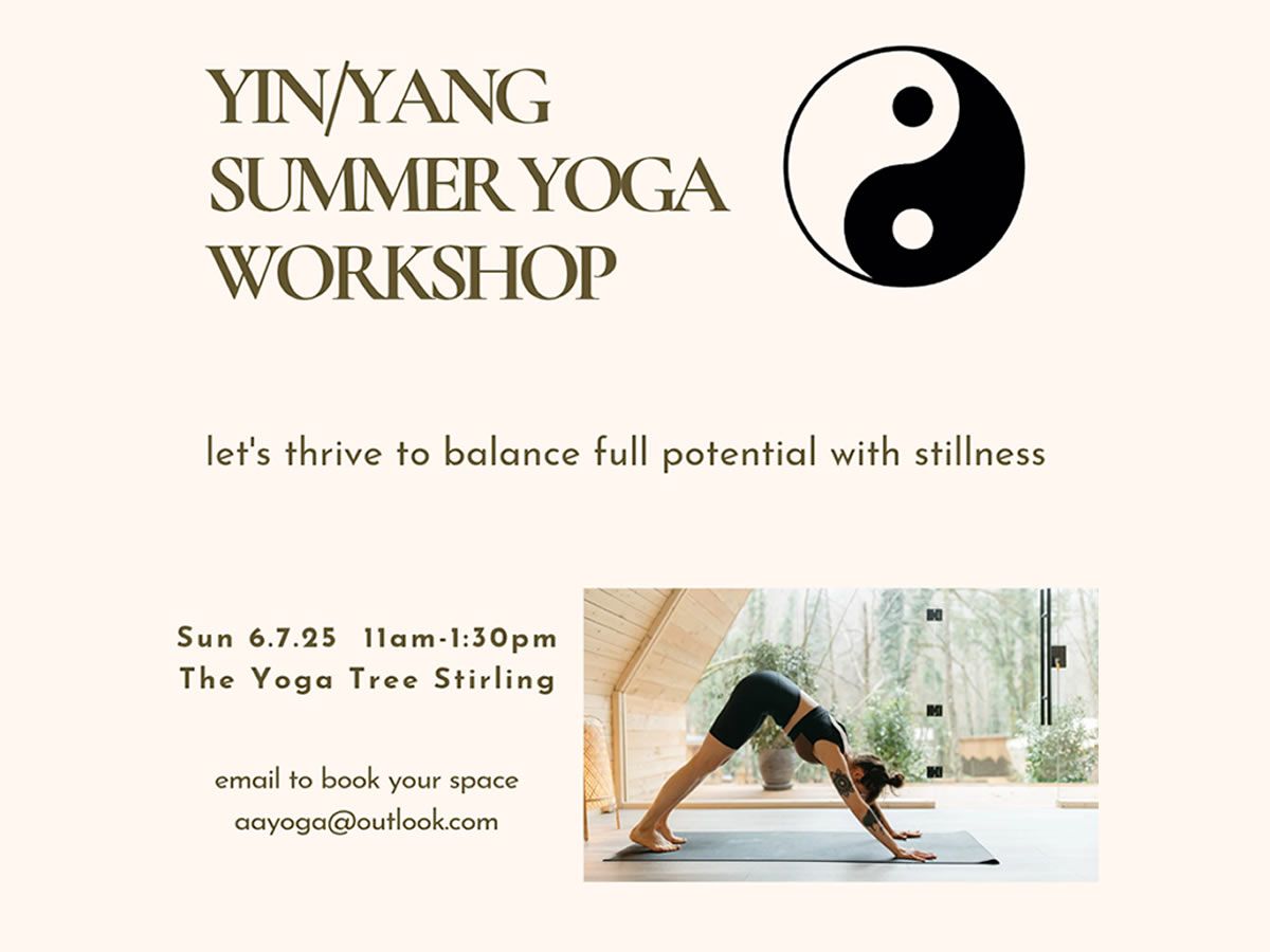 Yin/Yang Summer Yoga Workshop