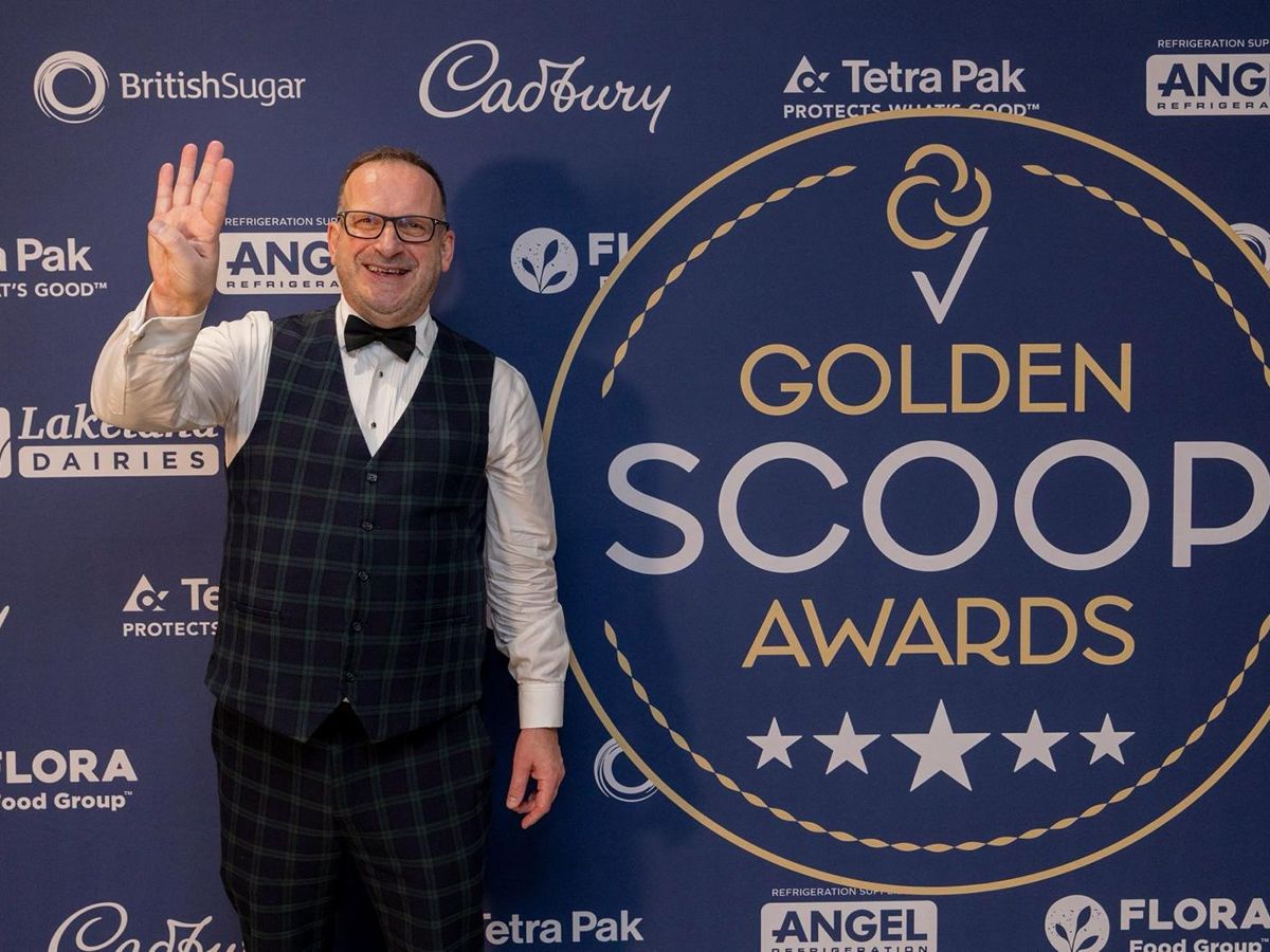 Glasgow ice cream maker scoops twelve 5 star Golden Scoop awards