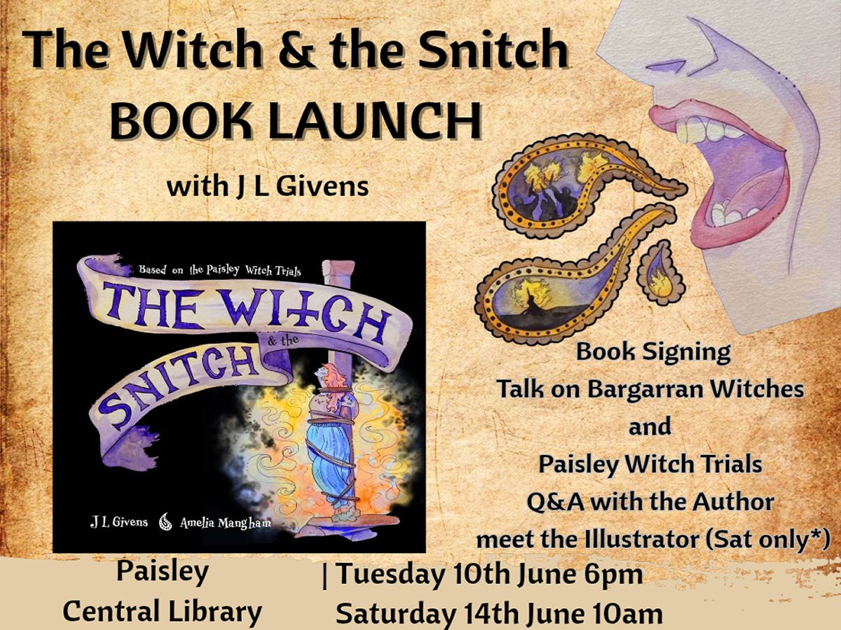 The Witch & the Snitch Book Launch