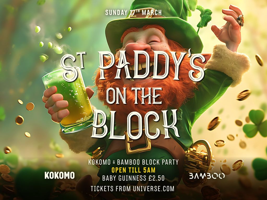 St. Paddy’s Back on the Block: Bamboo x Kokomo Block Party