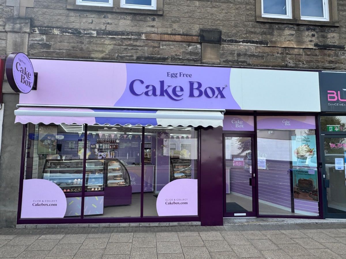 Free Cake Giveaway as Cake Box opens new Edinburgh Store