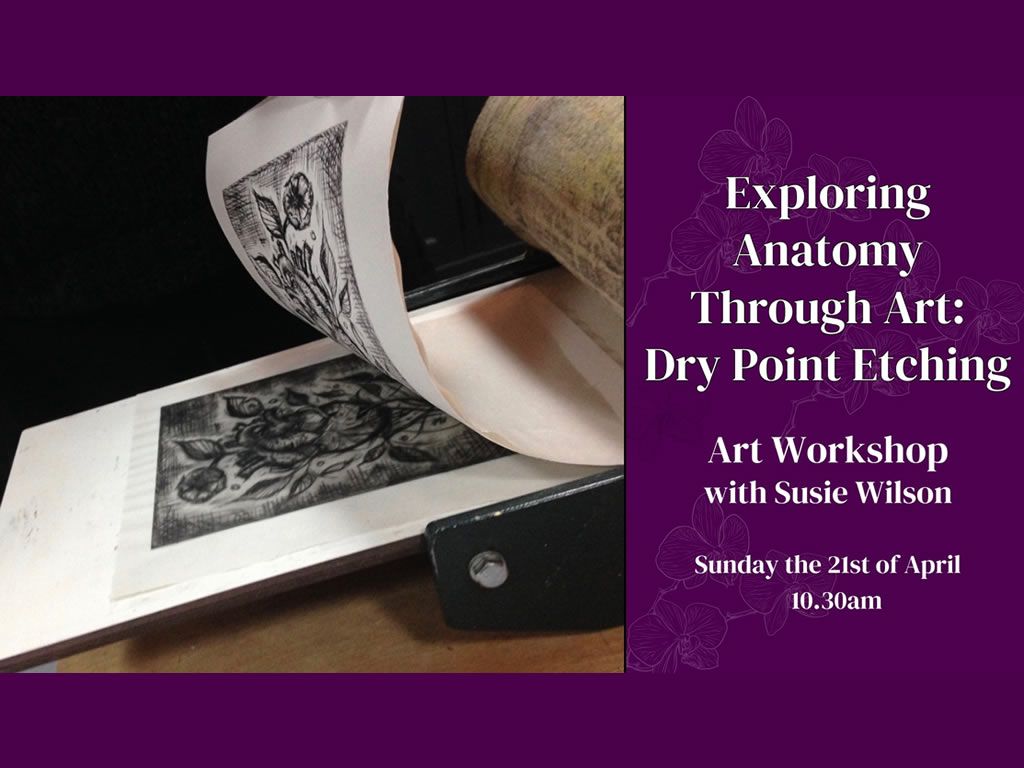 Exploring Anatomy Through Art: Dry Point Etching