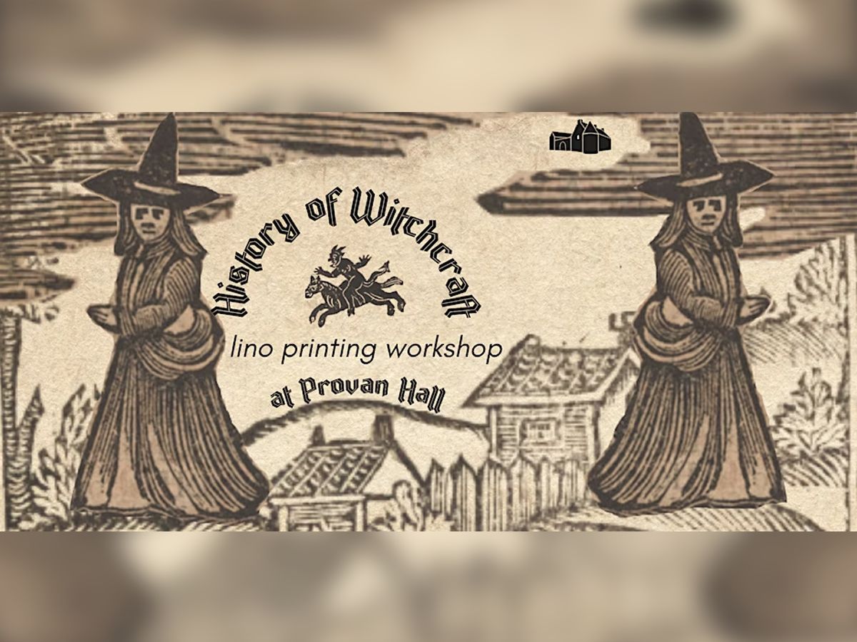 History of Witchcraft Lino Printing Workshop