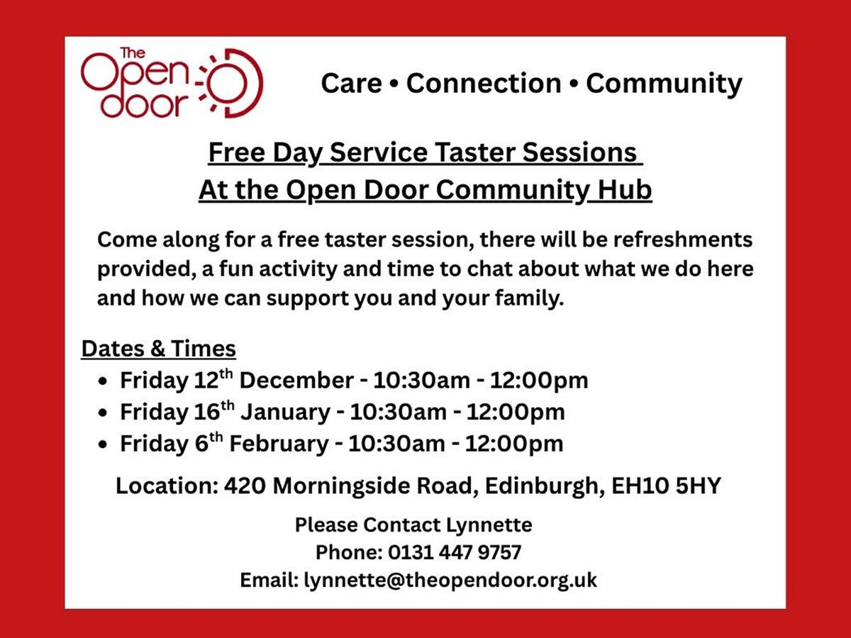 Day Service Taster Session for Older Adults