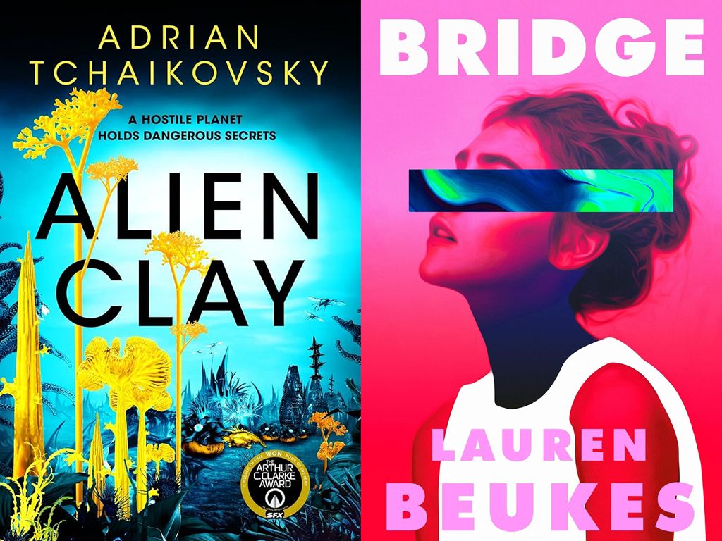 Adrian Tchaikovsky and Lauren Beukes in conversation to celebrate the launch of Alien Clay and Bridge!