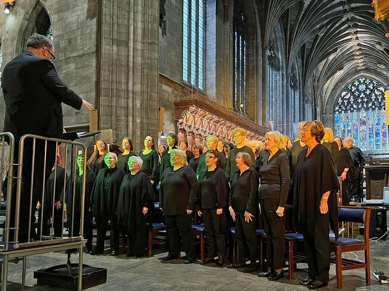 Glasgow Phoenix Choir In Concert at Shawlands Trinity Church, Glasgow