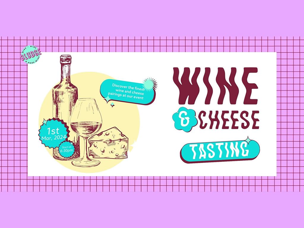 Cheese and Wine Pairing with BLUDGE!