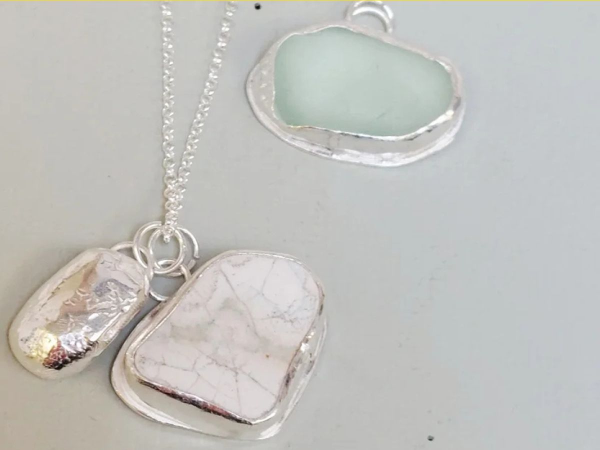 Sea Glass Brooch or Pendant Workshop