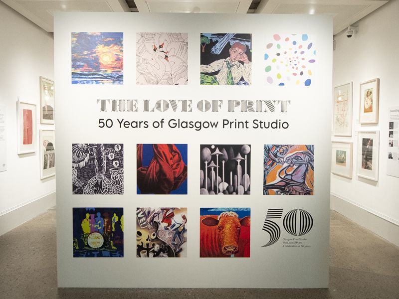 Glasgow Print Studio celebrates 50 years with new exhibition at Kelvingrove Art Gallery and Museum