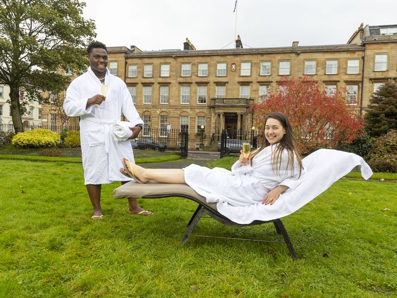 The only outdoor spa in Glasgow set to open next month