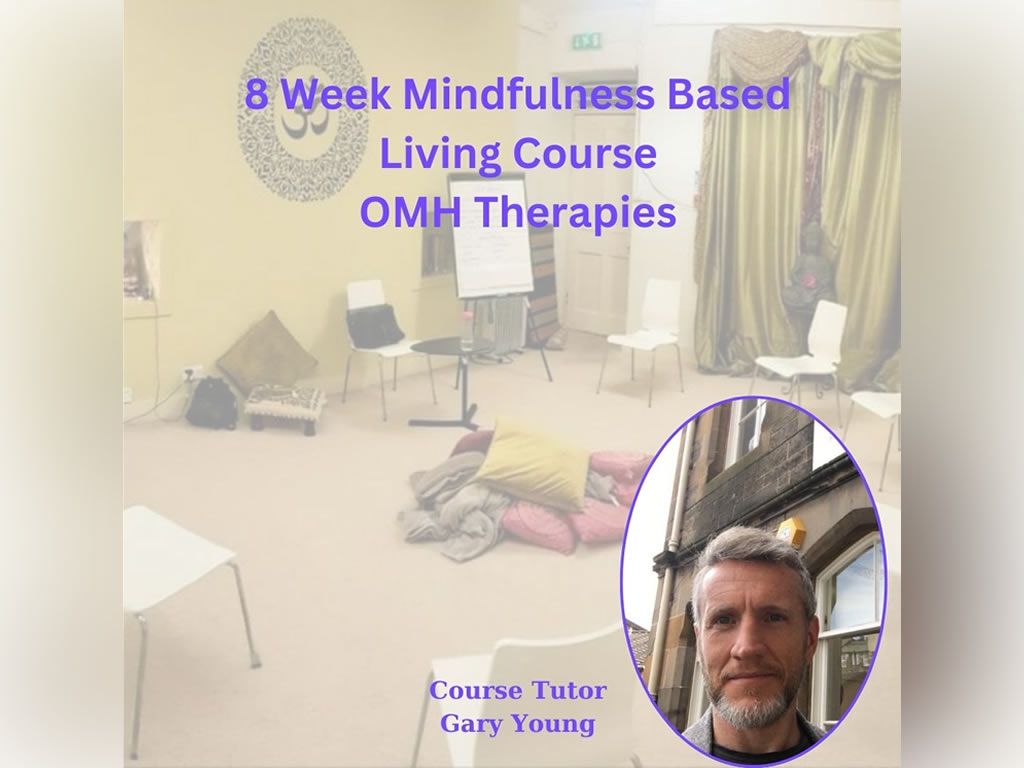 8-Week Mindfulness Based Living Course (in-person & online combined course)
