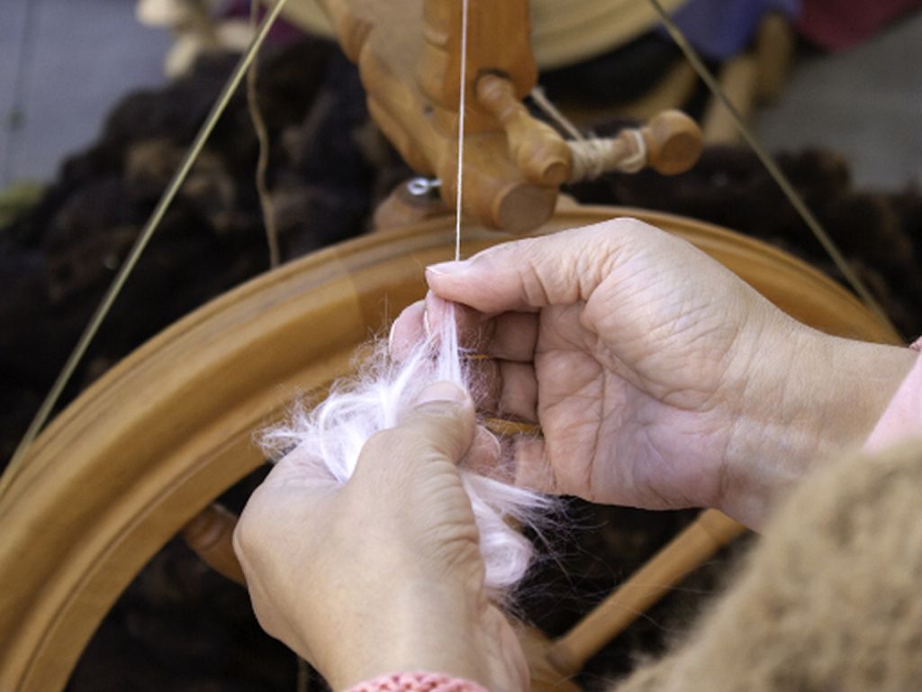 New Lanark Hand Spinning Workshop