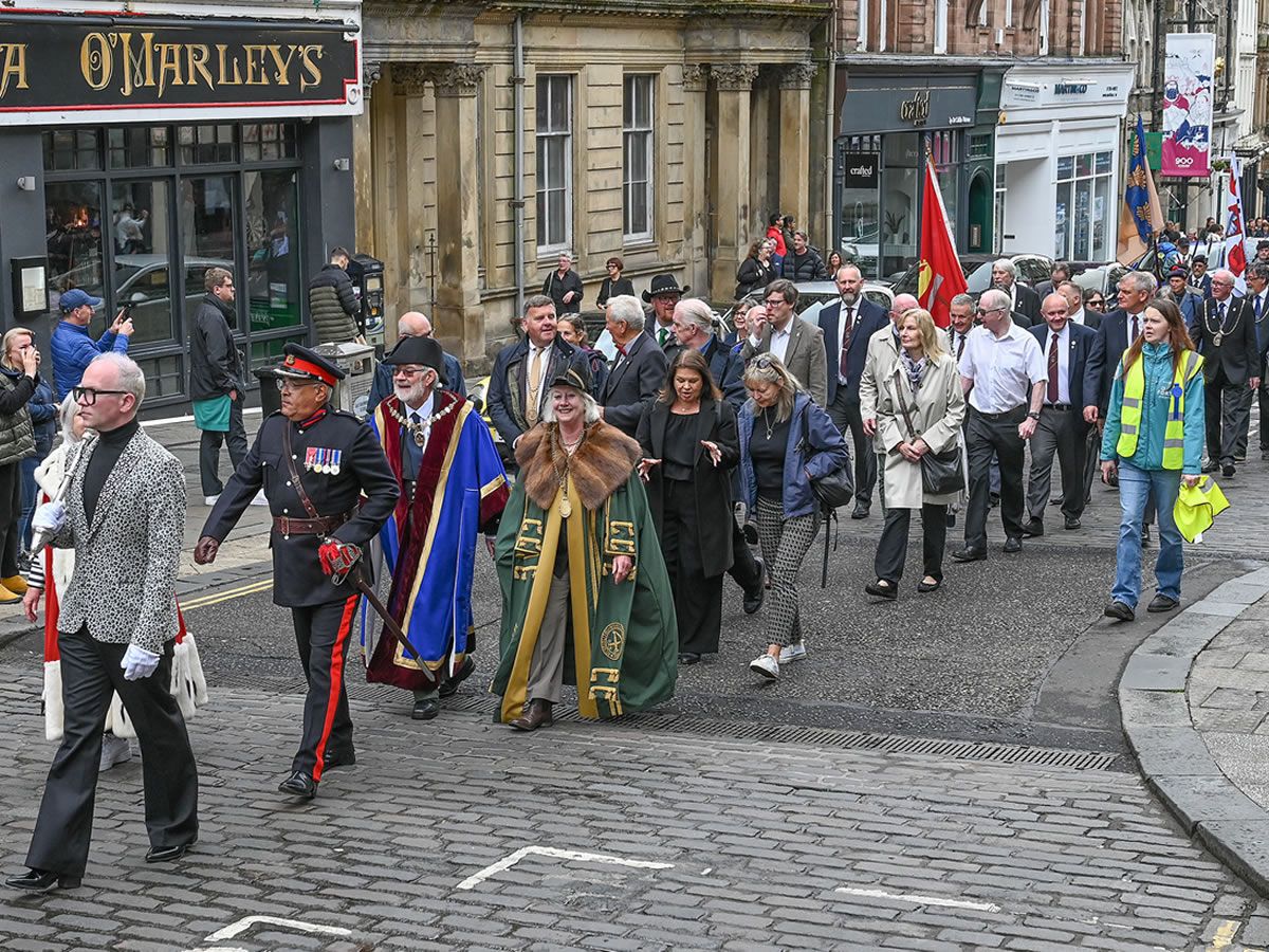 Stirling celebrates its rich history at the Walking of the Marches
