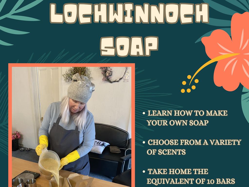Lochwinnoch Soap Making Workshop