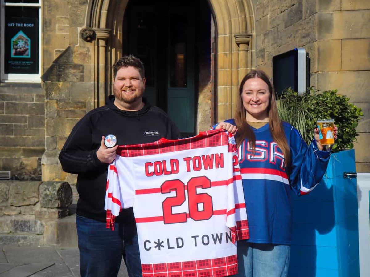 Edinburgh brewery pours out support for the biggest ice hockey showdown in the capital