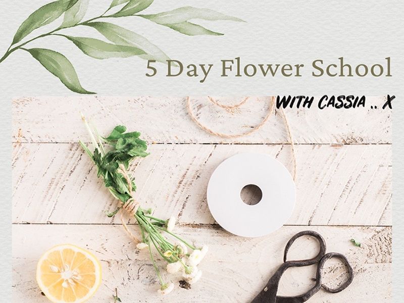 5 Day Flower School