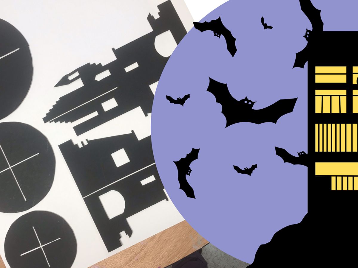 October Week Family Activity: Make a Spooky Castle Afternoon Tea Stand