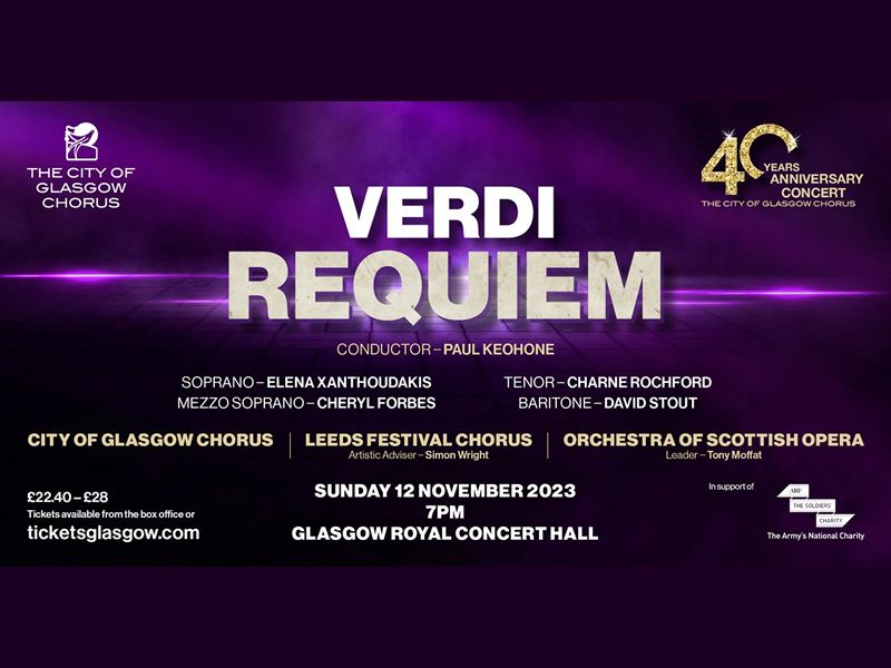 City of Glasgow Chorus: Verdi Requiem