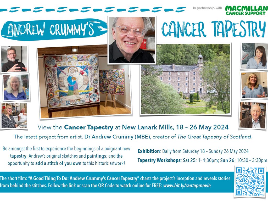 Cancer Tapestry Exhibition and Workshops