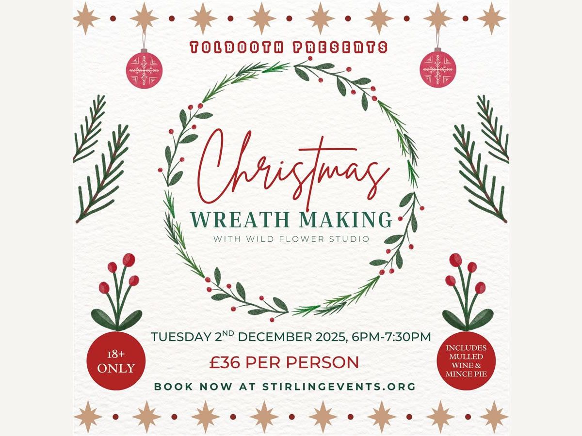 Christmas Wreath Making Workshop (18+)