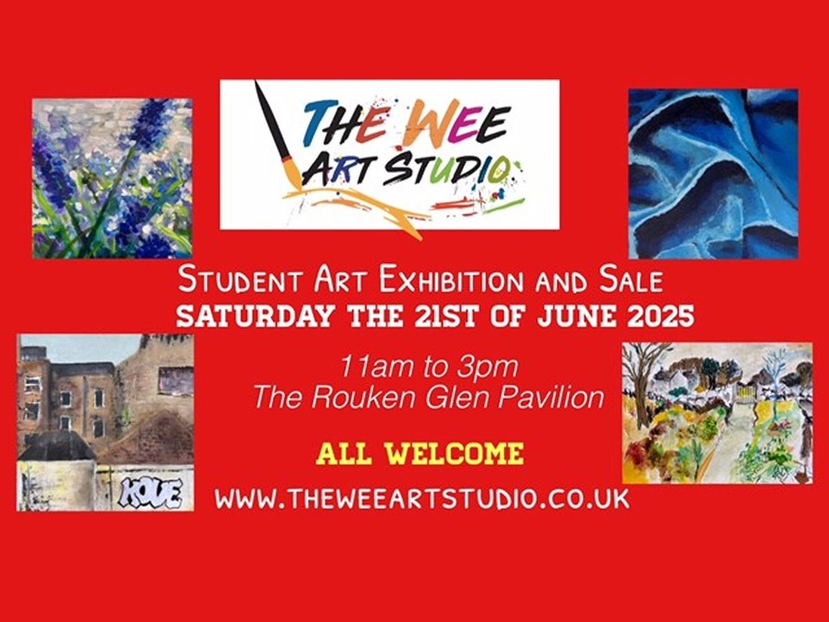 The Wee Art Studio Student Exhibition and Sale