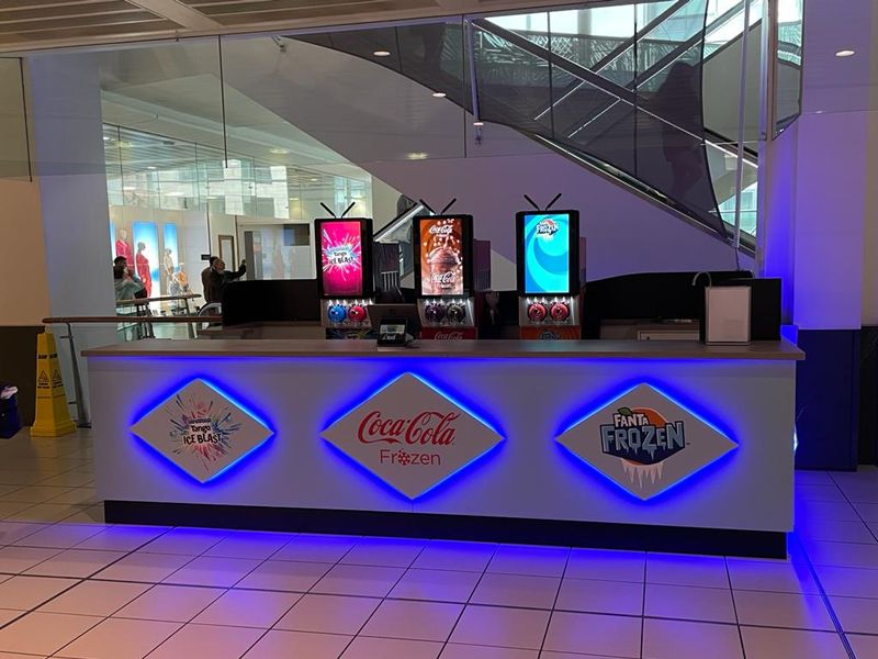 Buchanan Galleries announces newest sub zero drinks unit Frozen Kiosks