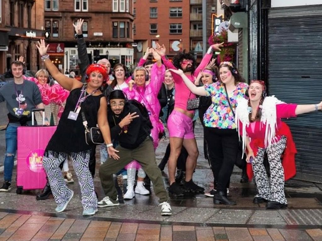Silent Disco Parade Up Byres Road With Ya Dancer - CANCELLED