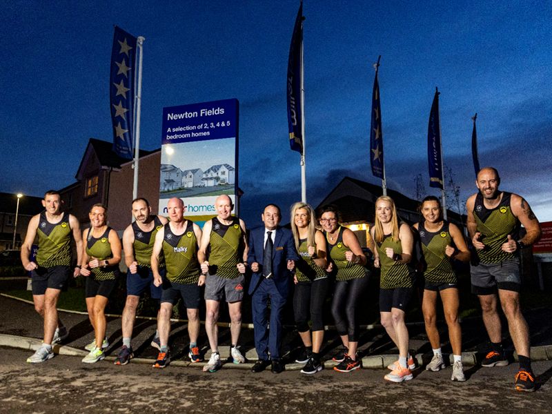 Miller Homes spurs sprint with donation