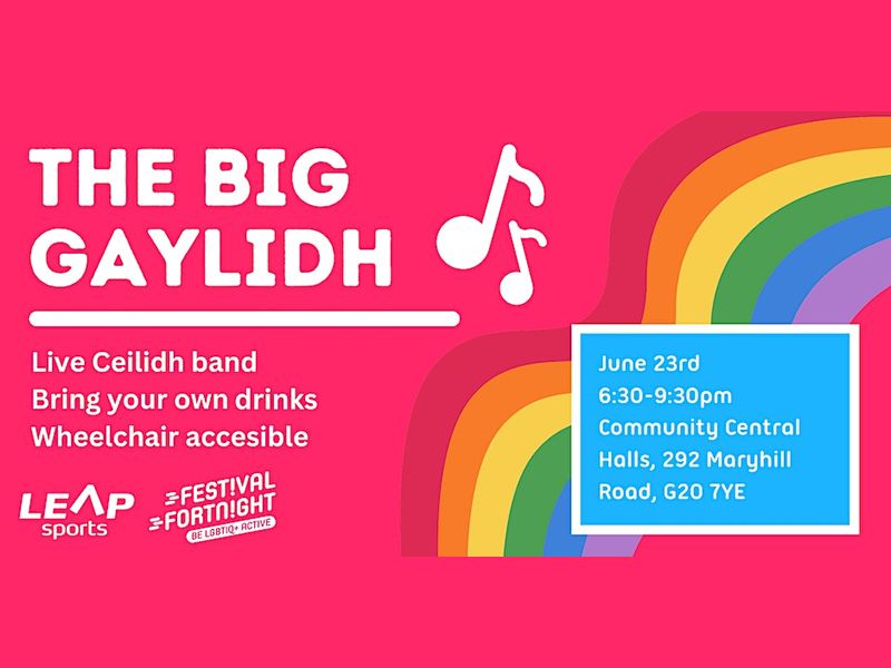 The Big Gaylidh (Festival Fortnight Ceilidh)