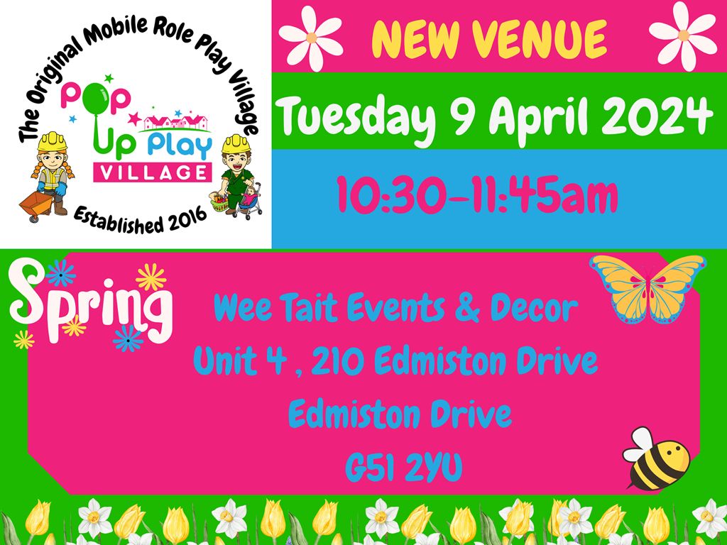 Pop Up Play Village - Springtime in the Village