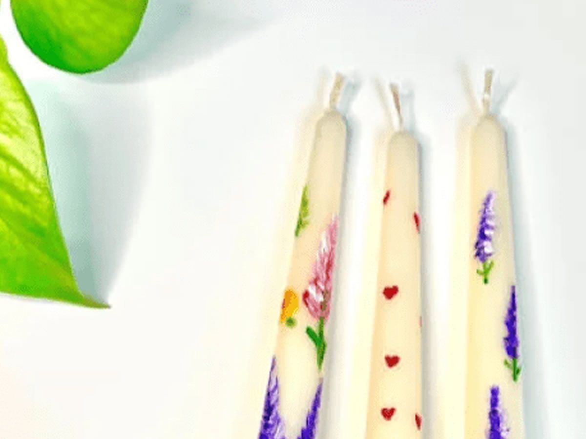 Paint & Sip: Candle Painting Workshop